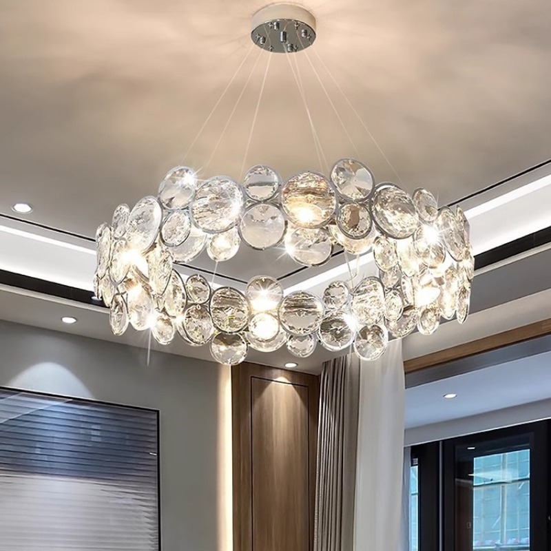 Home Bathroom Design Simple - Lustre de Cristal Moderno de Luxo
