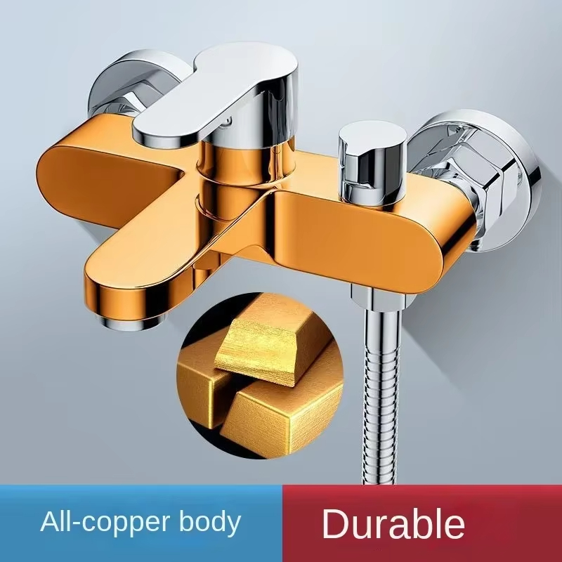 Home Bathroom Faucets - 1pc banheiro triplo torneira do chuveiro