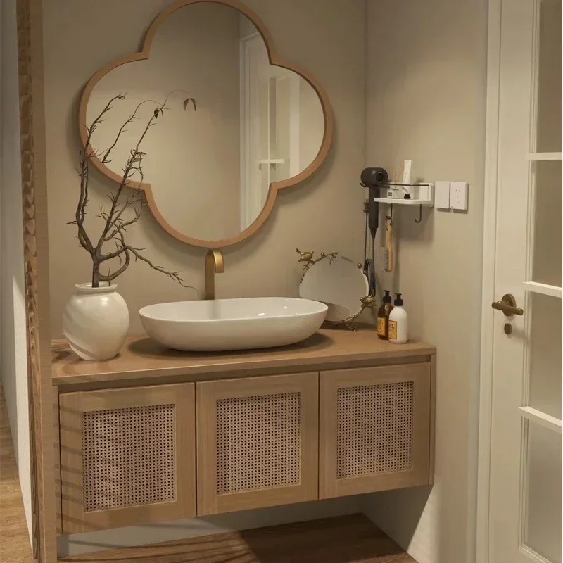 Home Bathroom Design Simple - Armário de banheiro de armazenamento japonês,