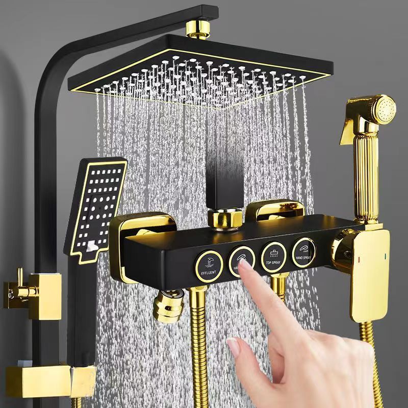 Home Bathroom Faucets - Conjunto completo de sistema de chuveiro