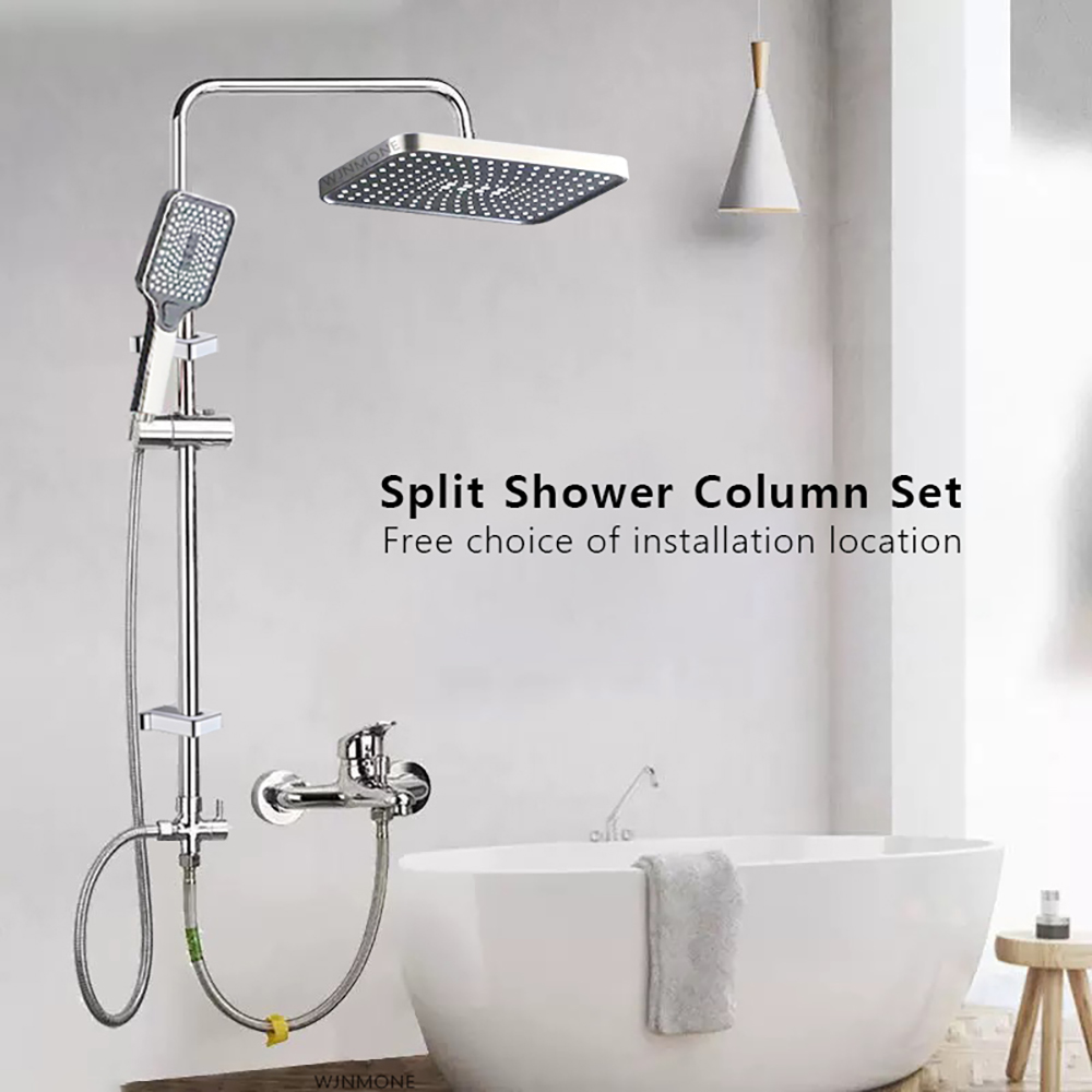 Home Bathroom Faucets - Conjunto de coluna de chuveiro dividida