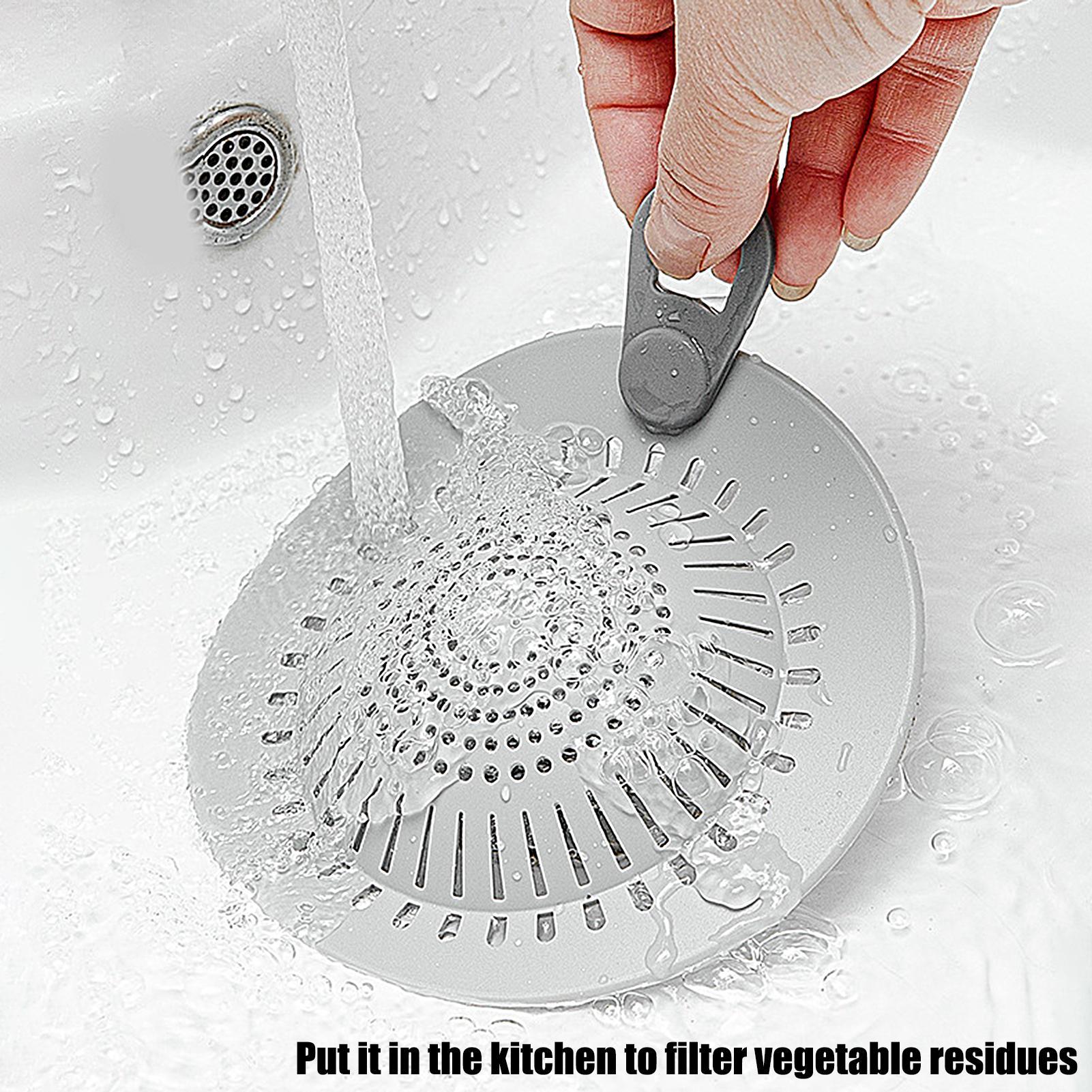Home Bathroom Sink - Tampa de Silicone para Ralo de
