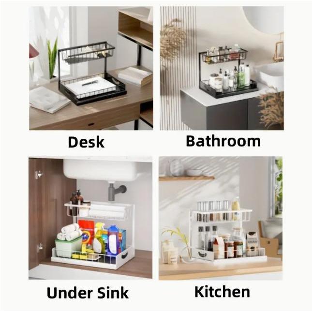 Organizador de Armário Desliza - Home Bathroom Sink avaliação e preço