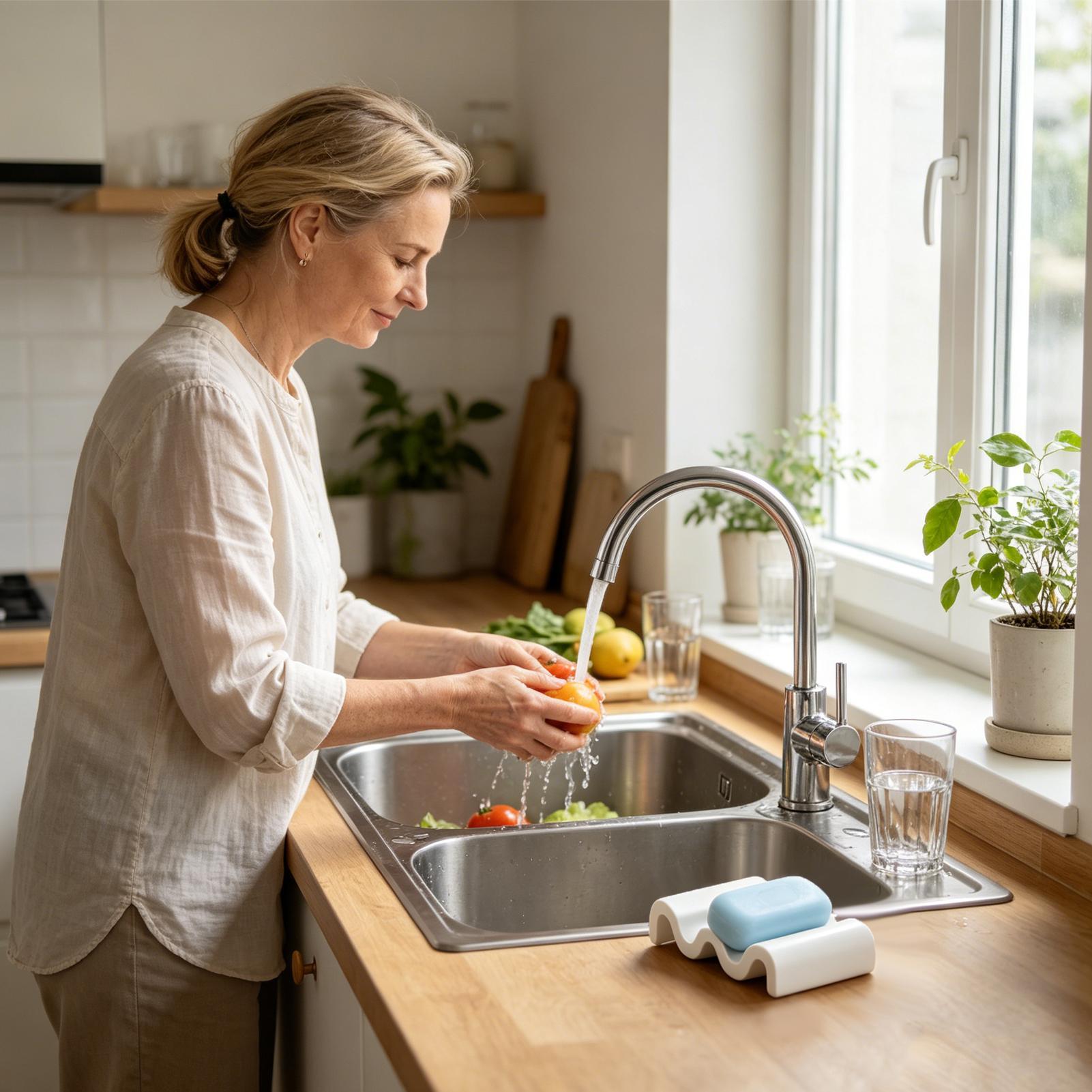 Saboneteira de design em mármo - Home Bathroom Sink avaliação e preço