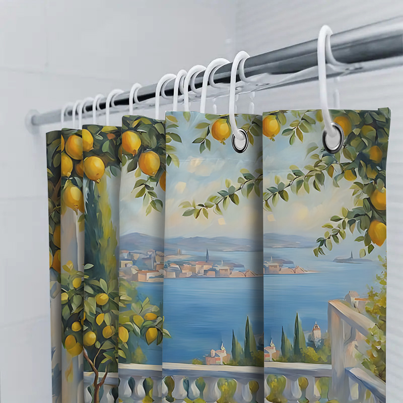 Cortina de Chuveiro Jardim de  - Home Bathroom Decor Ideas avaliação e preço