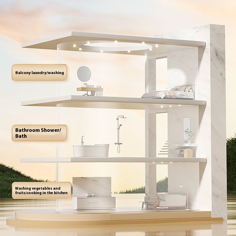 Pré-caveiro, conjunto de chuve - Home Bathroom Faucets avaliação e preço