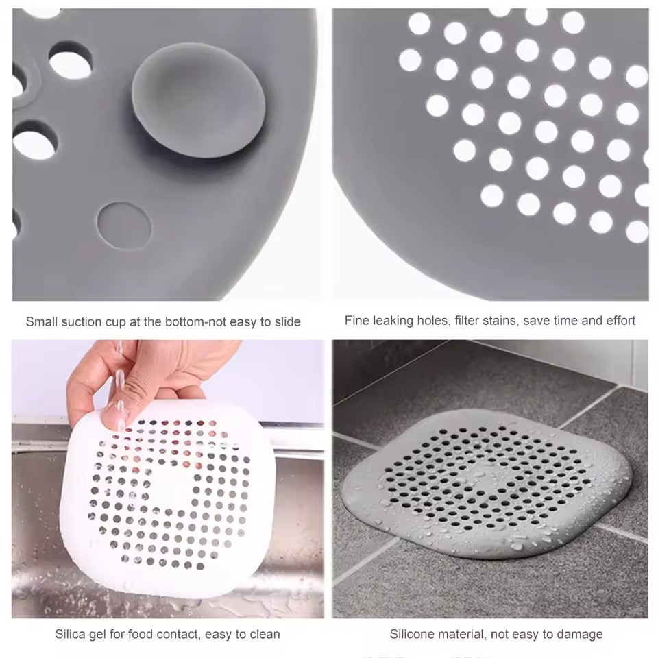 Protetor de Ralo de Silicone p - Home Bathroom Sink avaliação e preço