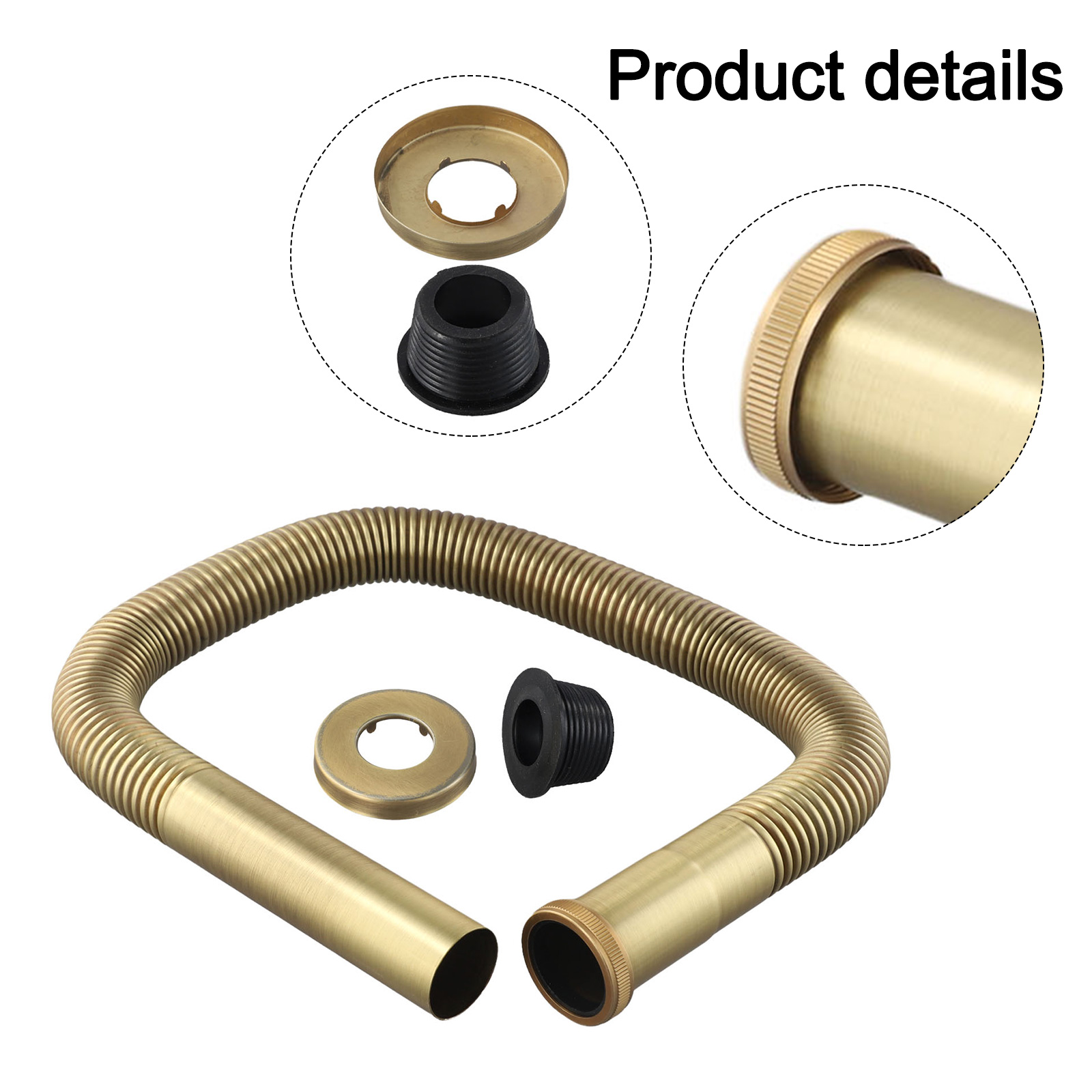 1pc mangueira flexível de bron - Home Bathroom Sink avaliação e preço