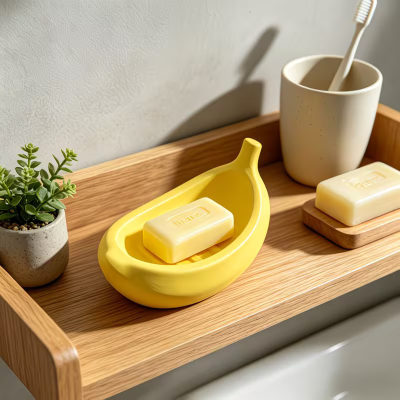 1 unidade Saboneteira Criativa - Home Bathroom Sink avaliação e preço