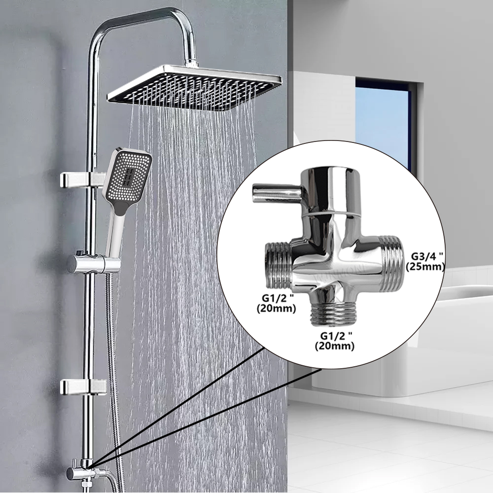 Conjunto de coluna de chuveiro - Home Bathroom Faucets avaliação e preço