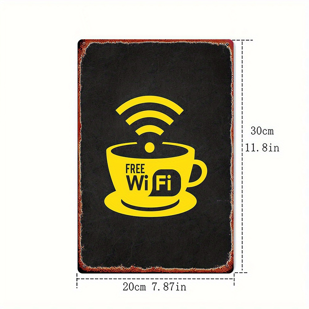 Placa de Metal Vintage 2D, Pla - Home Bathroom Decor Ideas avaliação e preço