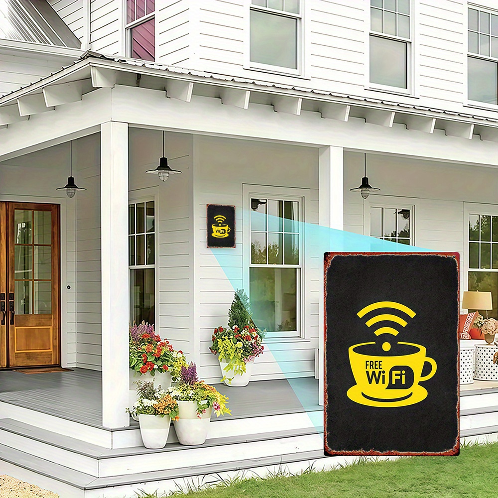 Placa de Metal Vintage 2D, Pla - Home Bathroom Decor Ideas avaliação e preço