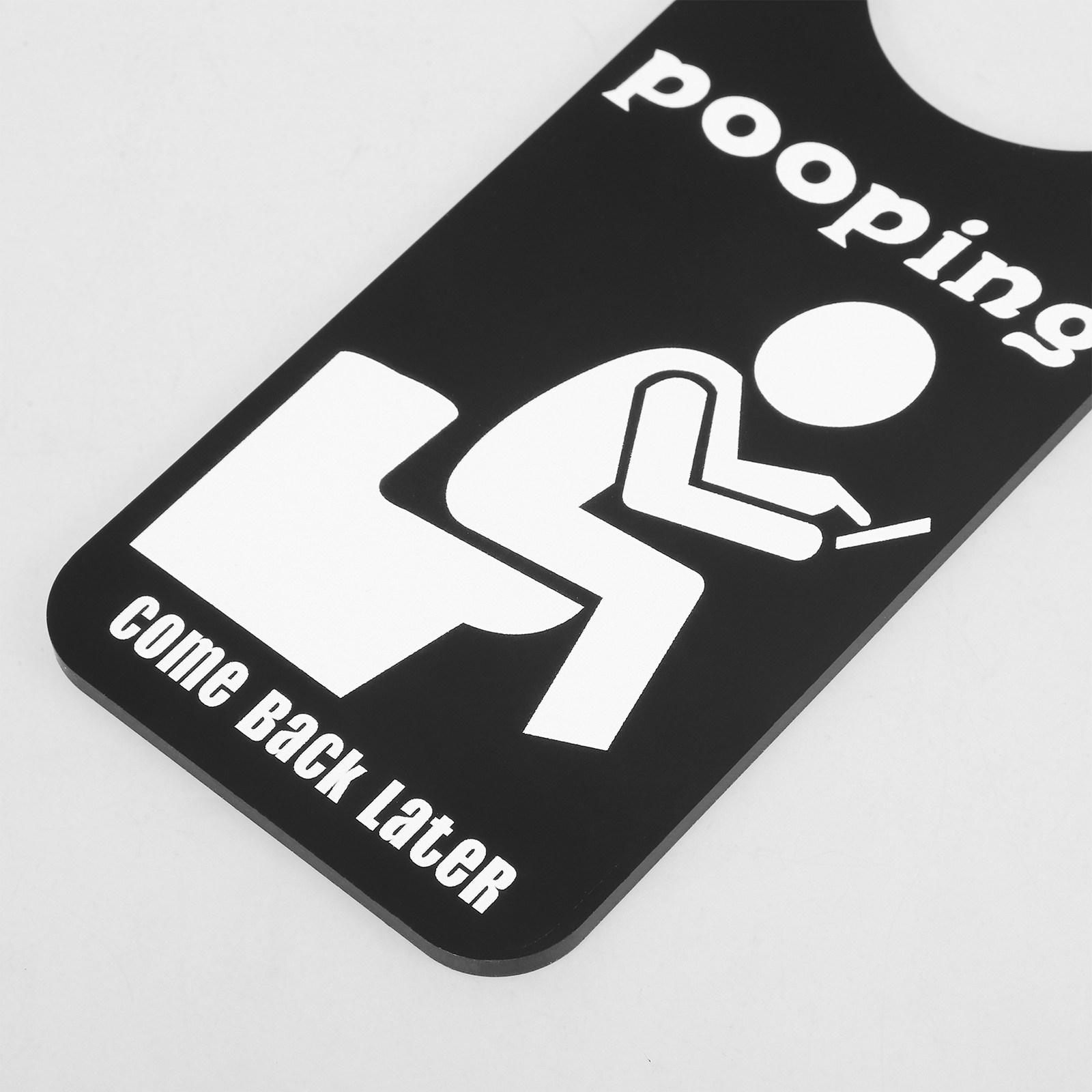 Engraçada Placa de Sinalização - Home Bathroom Occupied Sign avaliação e preço