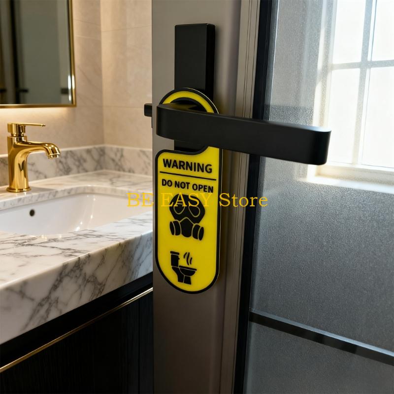 E28f não perturbe sinal porta  - Home Bathroom Occupied Sign avaliação e preço